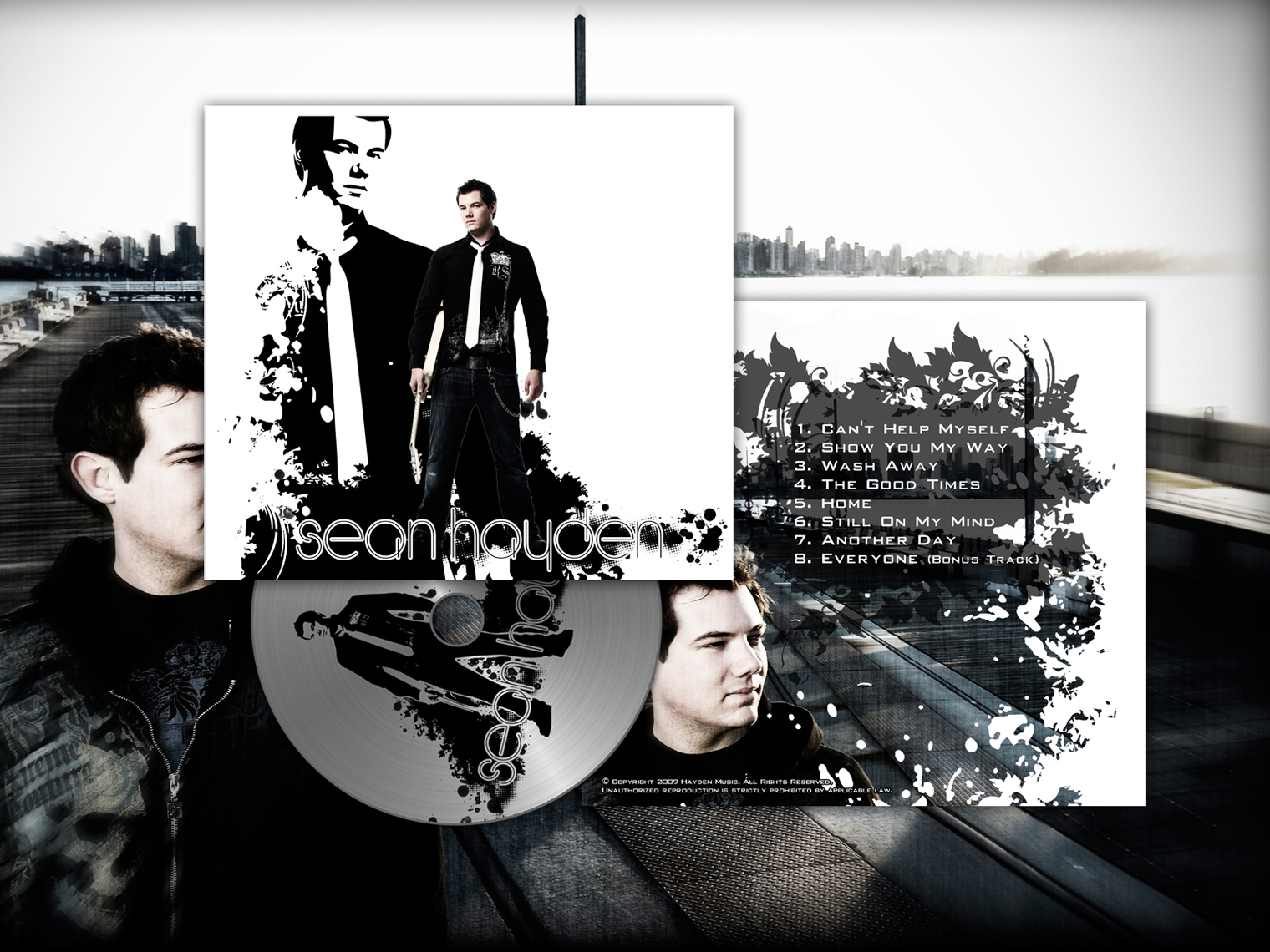 Sean Hayden - CD Cover and Layout
